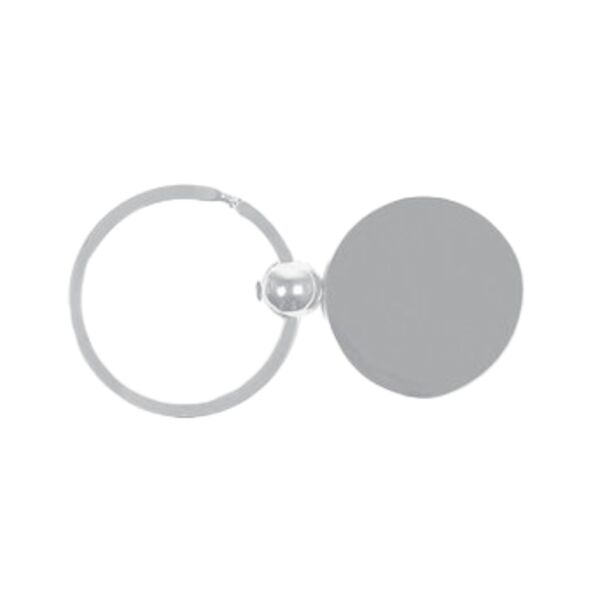 Round Metal Keychain Thumbnail