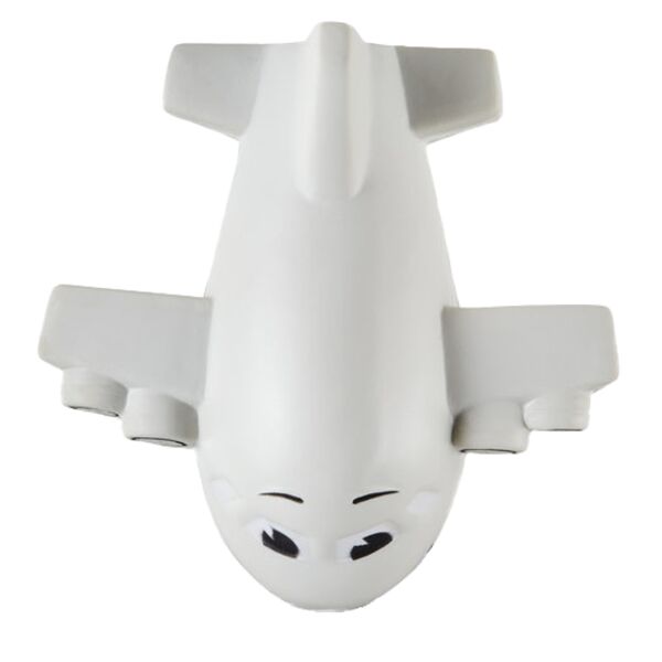 Smiling Airplane Shape Stress Ball Thumbnail