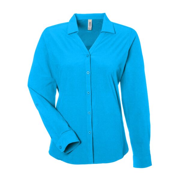 Ladies' Ultra UVP® Long-Sleeve Marina Shirt Thumbnail