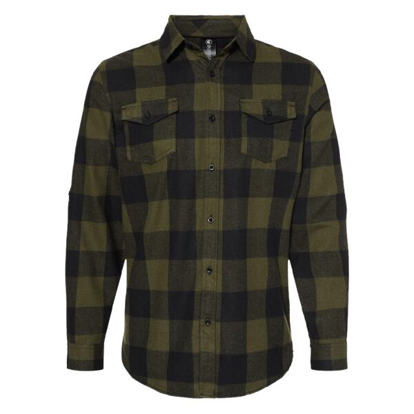 BURN ADT PLAID FLNL SHRT Thumbnail