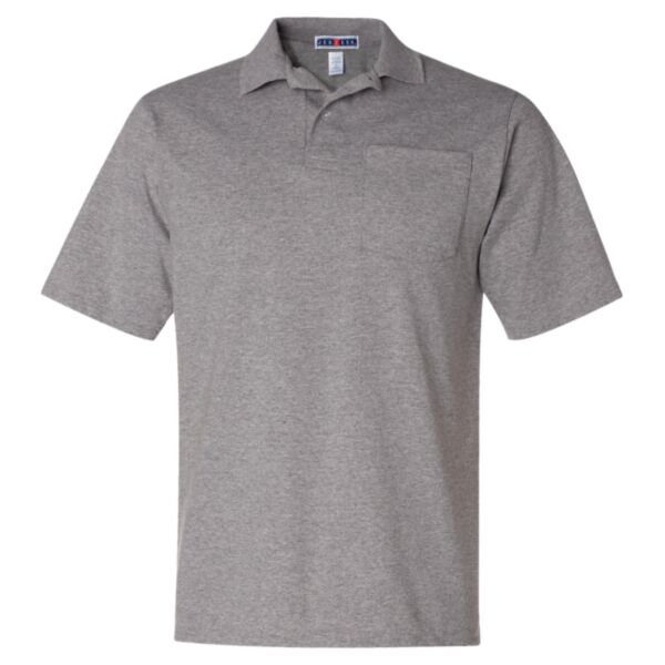 Men's SpotShield® 50/50 Polo with Pocket Thumbnail