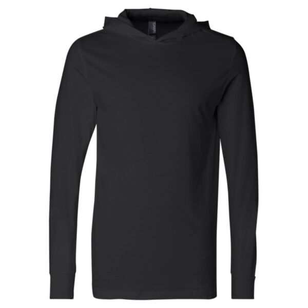 Unisex Jersey Hooded Long Sleeve Tee Thumbnail