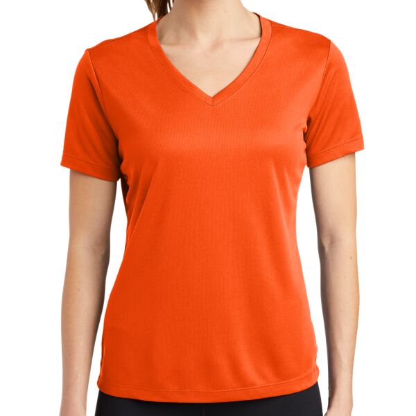 Women's PosiCharge ® RacerMesh ® V Neck Tee Thumbnail