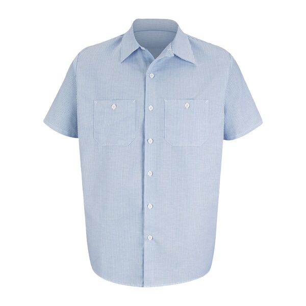 Men's Industrial Stripe Work Shirt Thumbnail