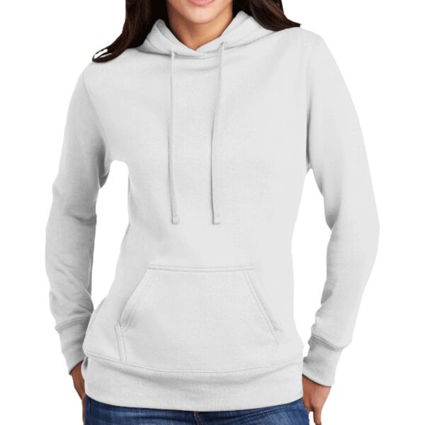Ladies Core Fleece Pullover Hooded Sweatshirt With Personalization Options Thumbnail