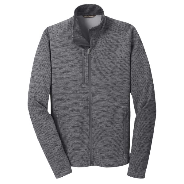 Port Authority Digi Stripe Fleece Jacket Thumbnail