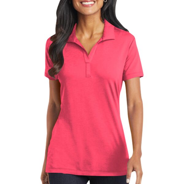 Port Authority Ladies Cotton Touch  Performance Polo Thumbnail