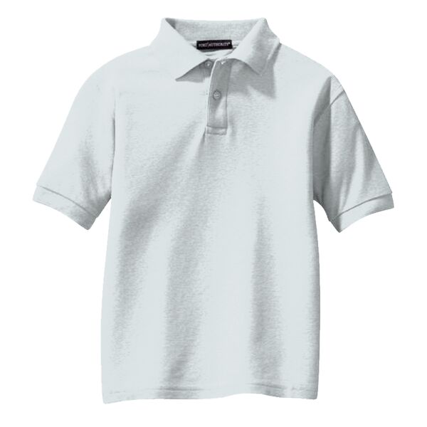 Port Authority Youth Silk Touch Polo Thumbnail