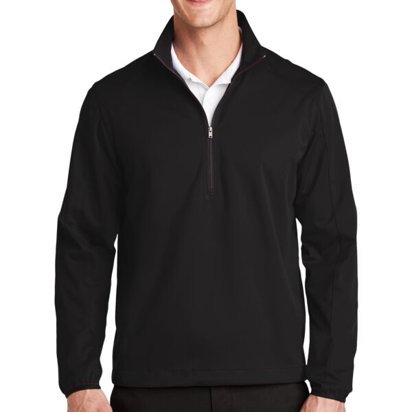 Port Authority Active 1/2 Zip Soft Shell Jacket Thumbnail