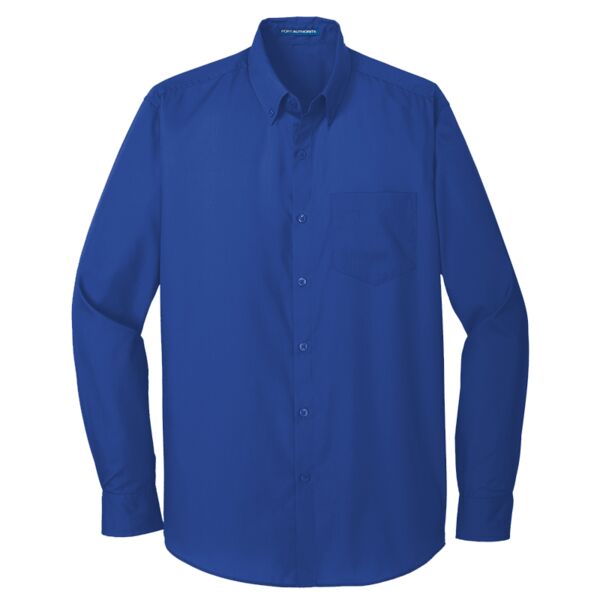 Port Authority Tall Long Sleeve Carefree Poplin Shirt Thumbnail