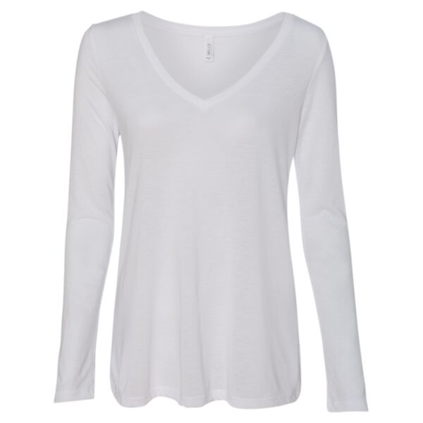 Women's Flowy Long Sleeve Tee** Thumbnail